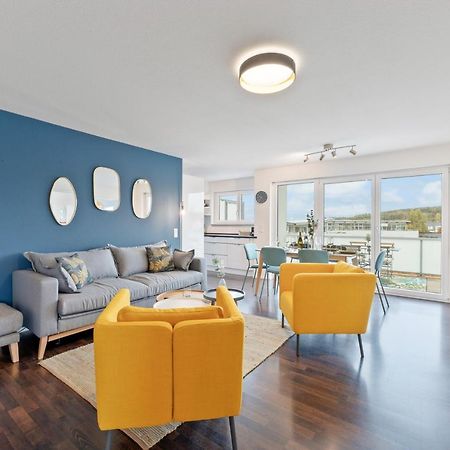 Design-Apartment - Kueche - Dachterrasse - Zentral Leinfelden-Echterdingen Kültér fotó