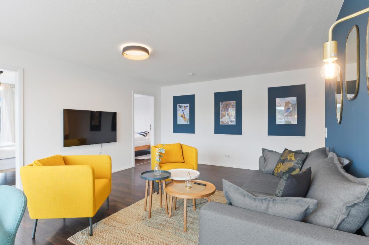 Design-Apartment - Kueche - Dachterrasse - Zentral Leinfelden-Echterdingen Kültér fotó