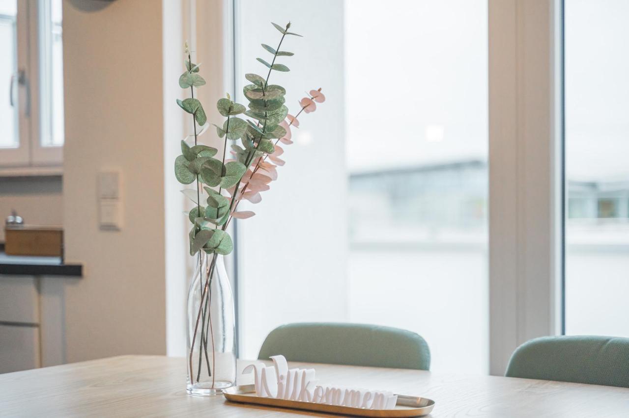 Design-Apartment - Kueche - Dachterrasse - Zentral Leinfelden-Echterdingen Kültér fotó