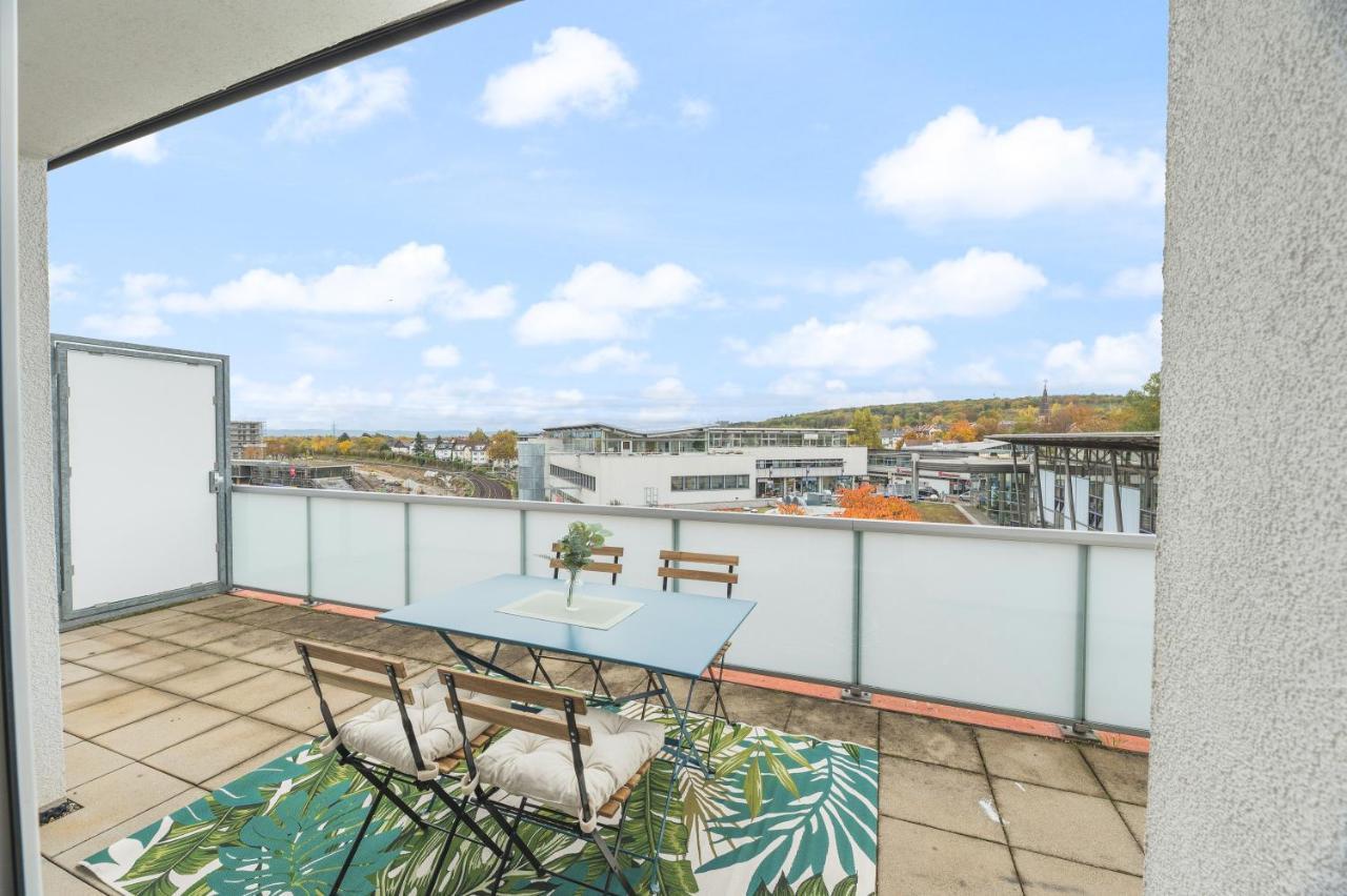 Design-Apartment - Kueche - Dachterrasse - Zentral Leinfelden-Echterdingen Kültér fotó