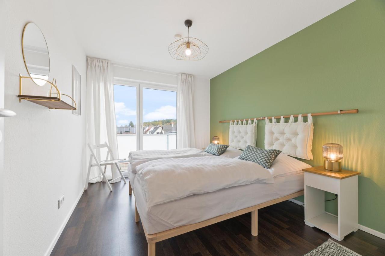 Design-Apartment - Kueche - Dachterrasse - Zentral Leinfelden-Echterdingen Kültér fotó